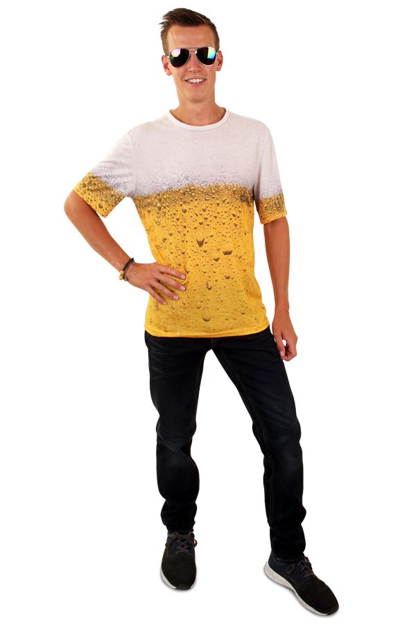 verkoop - attributen - Kamping Kitsch-Foute Party - T-shirt bier